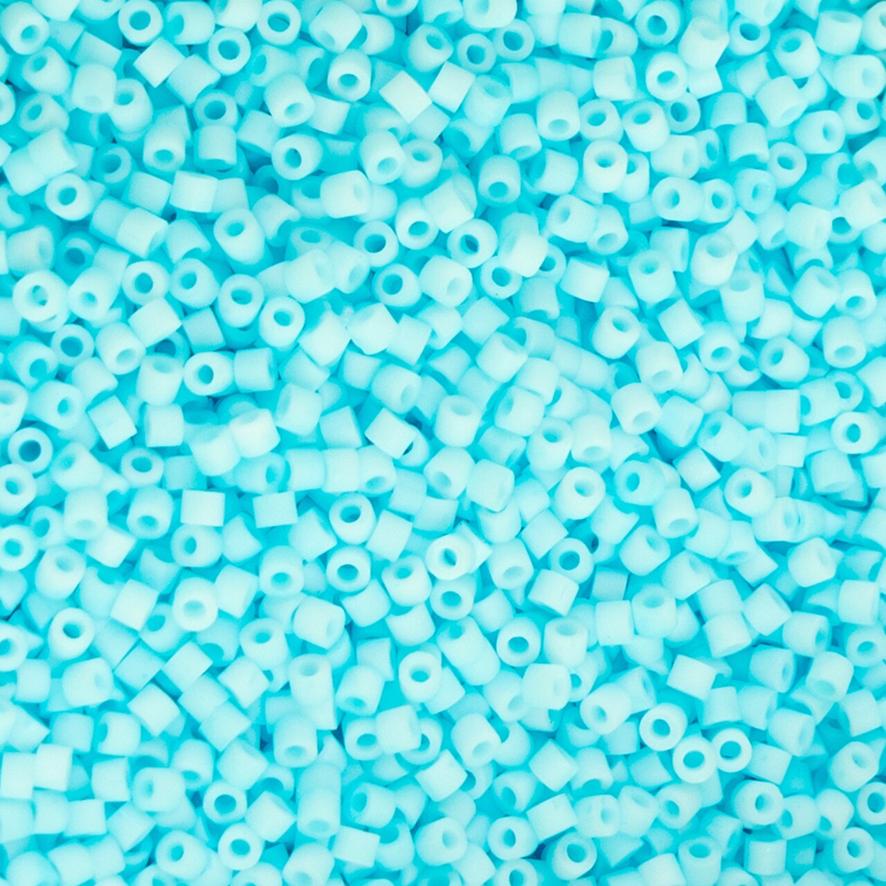 John Bead Matte Macaron Cylin Beads 11/0 Glass Cylindrical Seed Beads, 25g